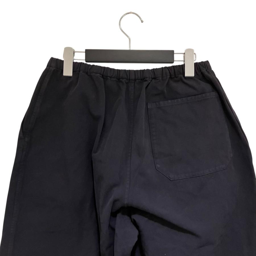 コモリ COMOLI 製品染 ドローストリングパンツ A03-03004 ネイビー サイズ：1の画像