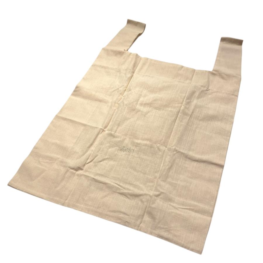 Aeta アエタ カウレザーバスケット トートバッグ ブラック サイズ