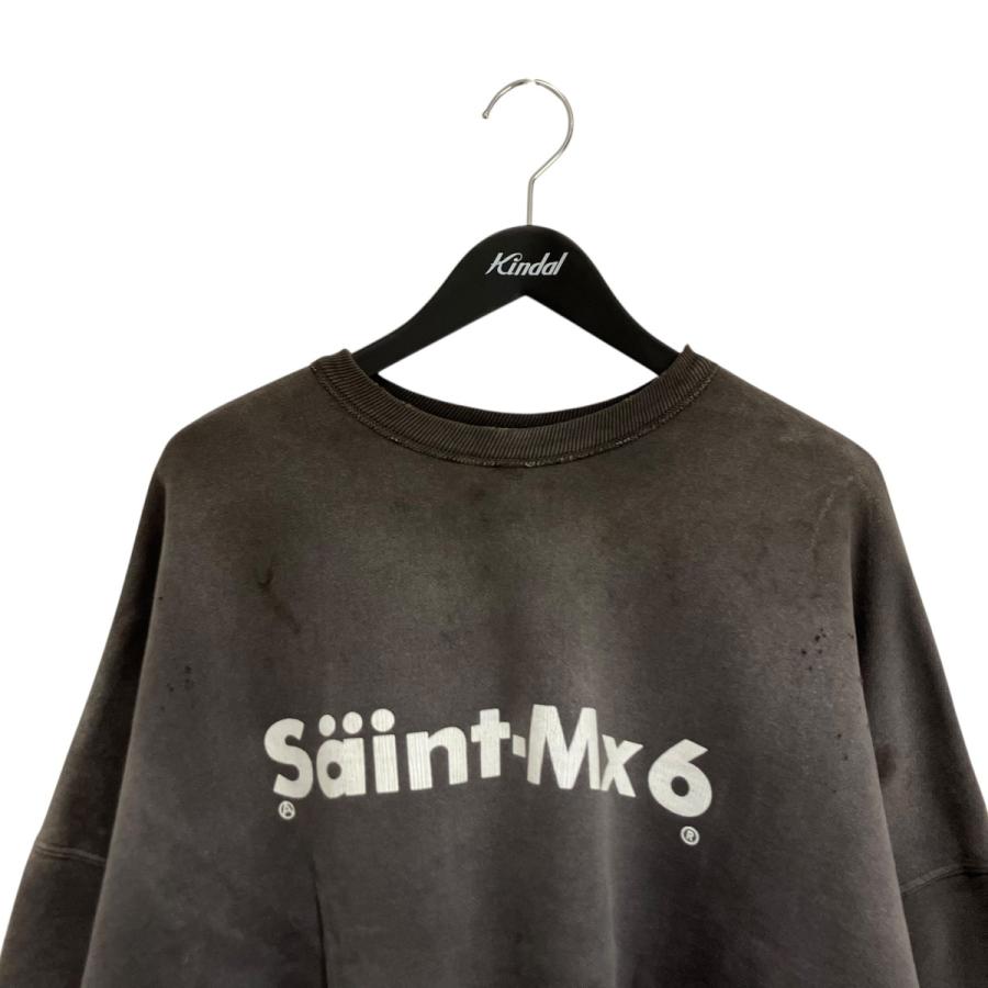 セントマイケル SAINT MICHAEL 24AW CREW SWEAT CHAOS 長袖トレーナー