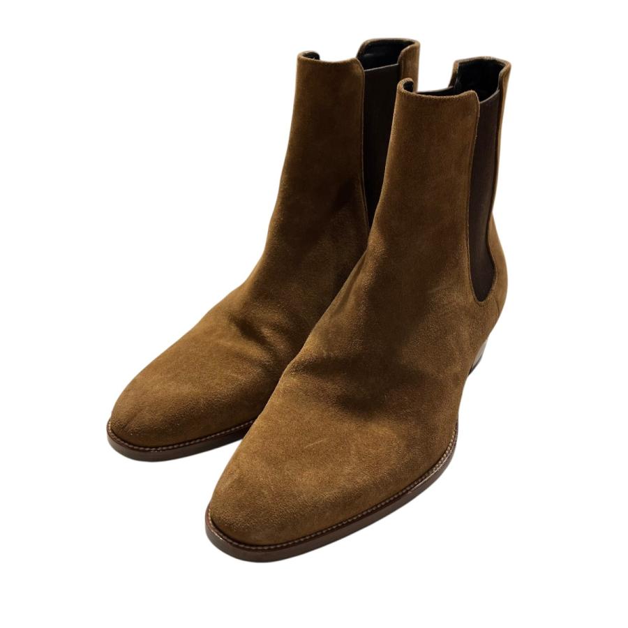 【美品】サンローラン　ワイアット　チェルシーブーツ　サイドゴアブーツ　スエード サンローランパリ Saint Laurent Paris WYATT 40 CHELSEA BOOT