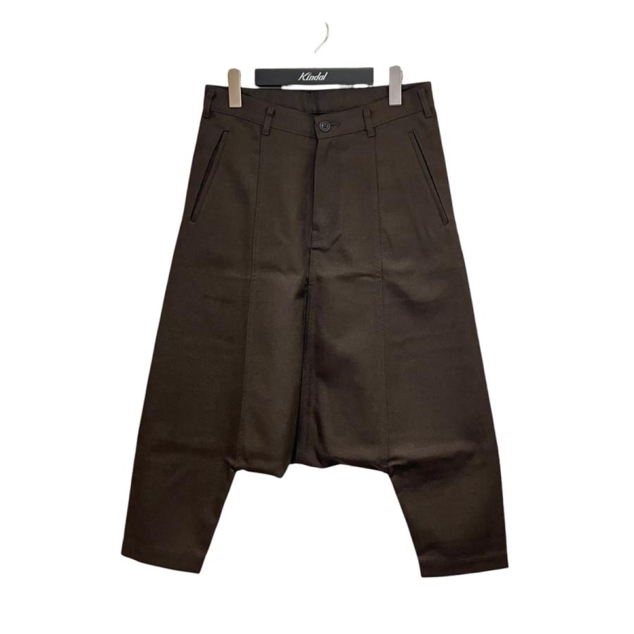 COMME des GARCONS 【値下げ】COMME サルエルパンツ PF-P018 ブラウン