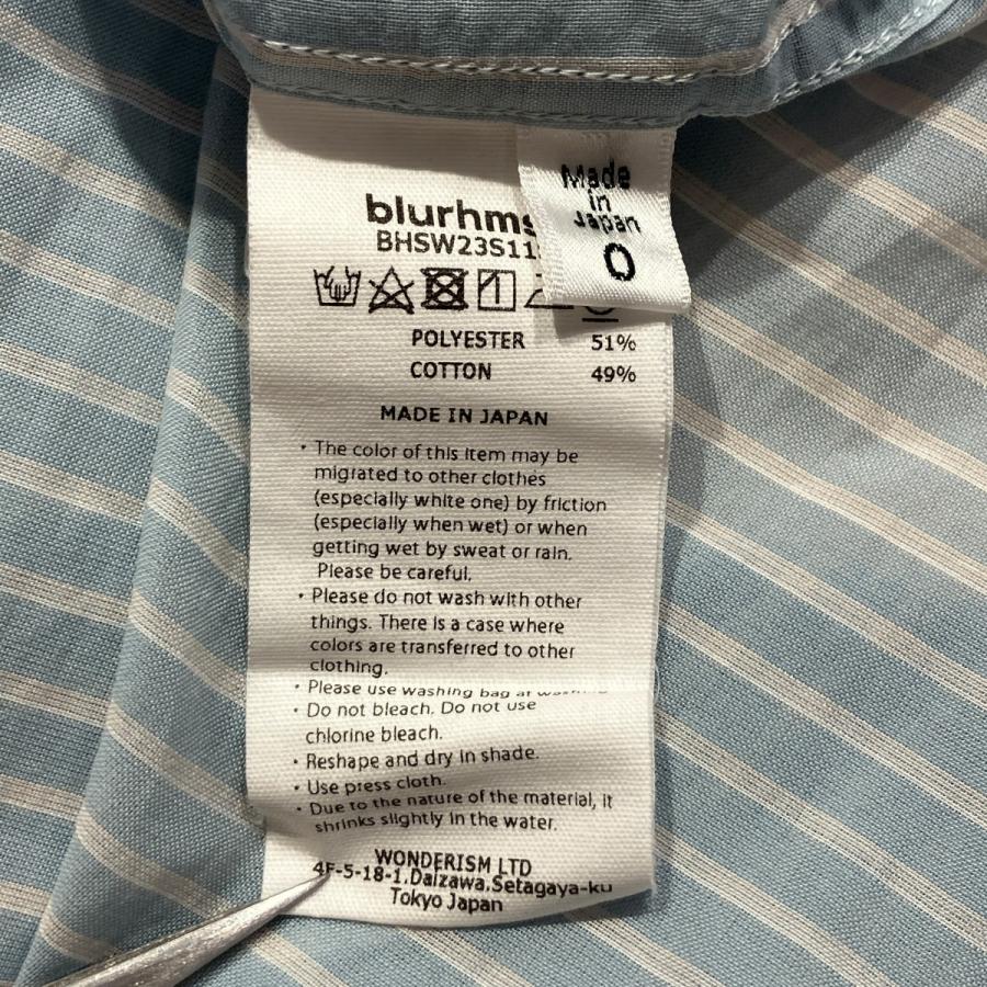BLURHMS（ブラームス） 【値下げ】blurhms 23SS Stripe Pajamas Jacket 