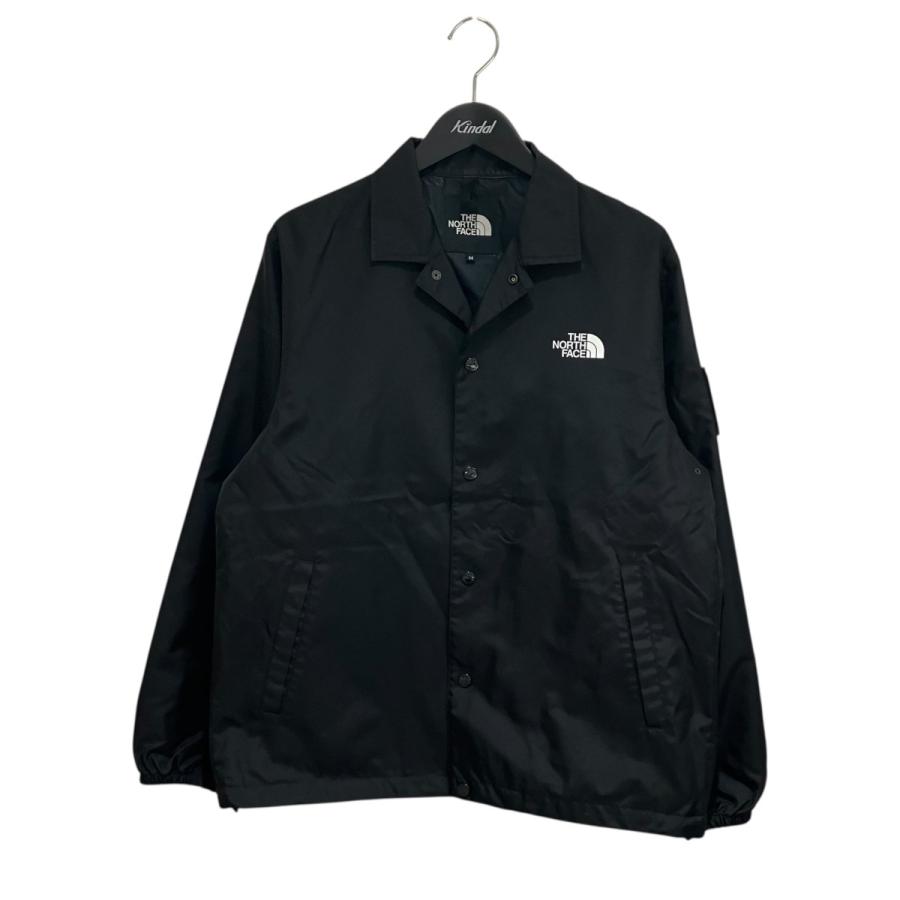 美品　ノースフェイス　コーチジャケット　ブラック　 L袖ワッペン　np72130 THE NORTH FACE（ザ ノースフェイス） コーチジャケット ウインド