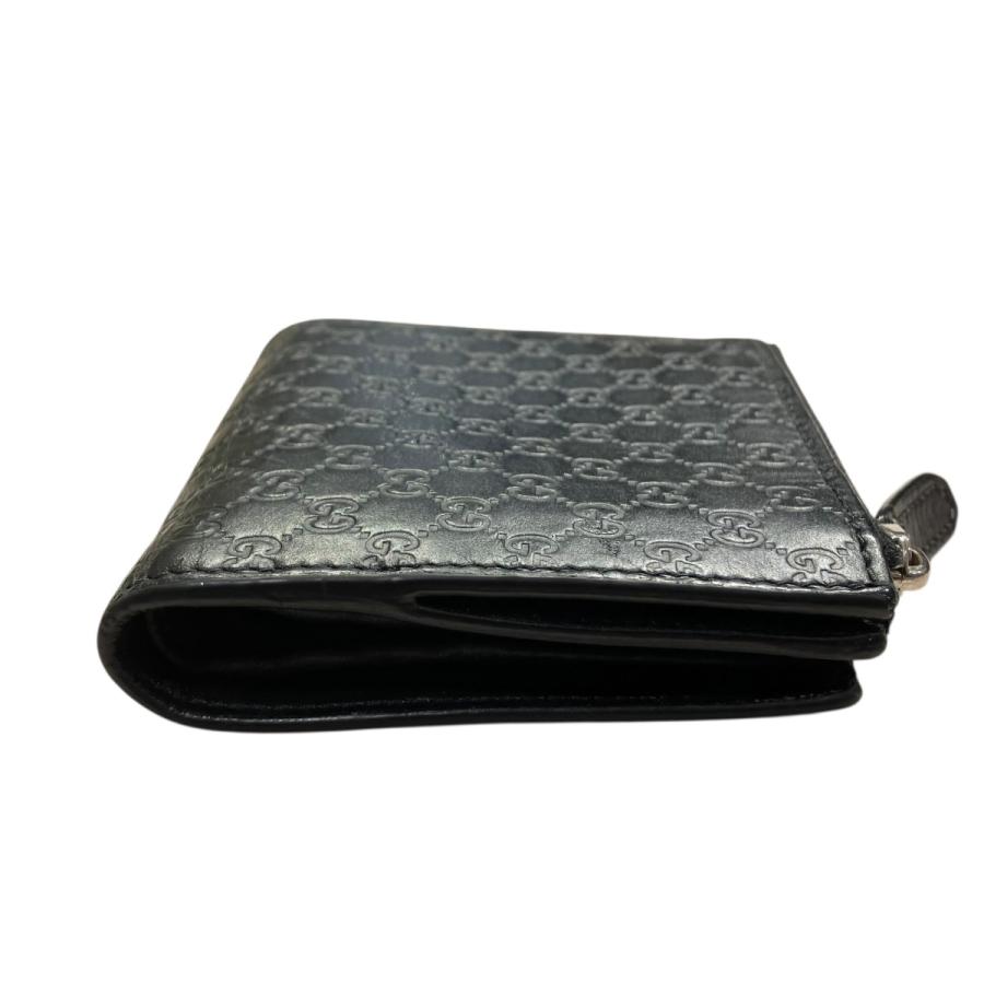 GUCCI（グッチ） マイクロ グッチシマ 2つ折り財布 544475 ブラック