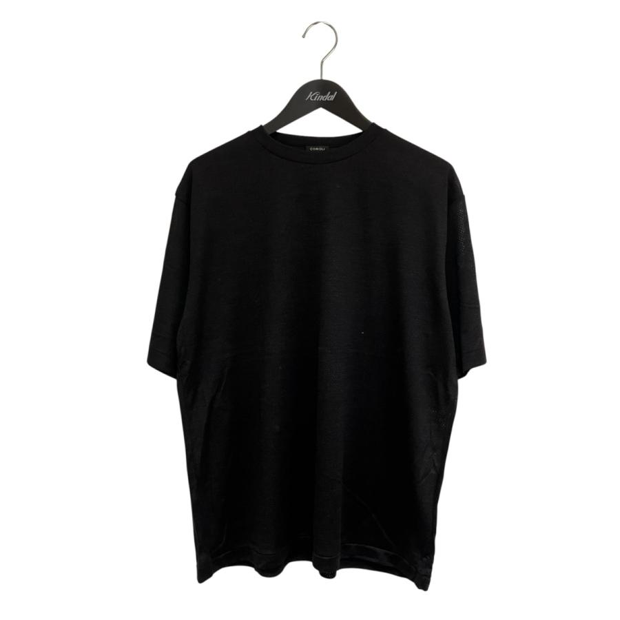 COMOLI（コモリ） COMOLI 25SS ウールメッシュ 半袖Tシャツ B01-05032