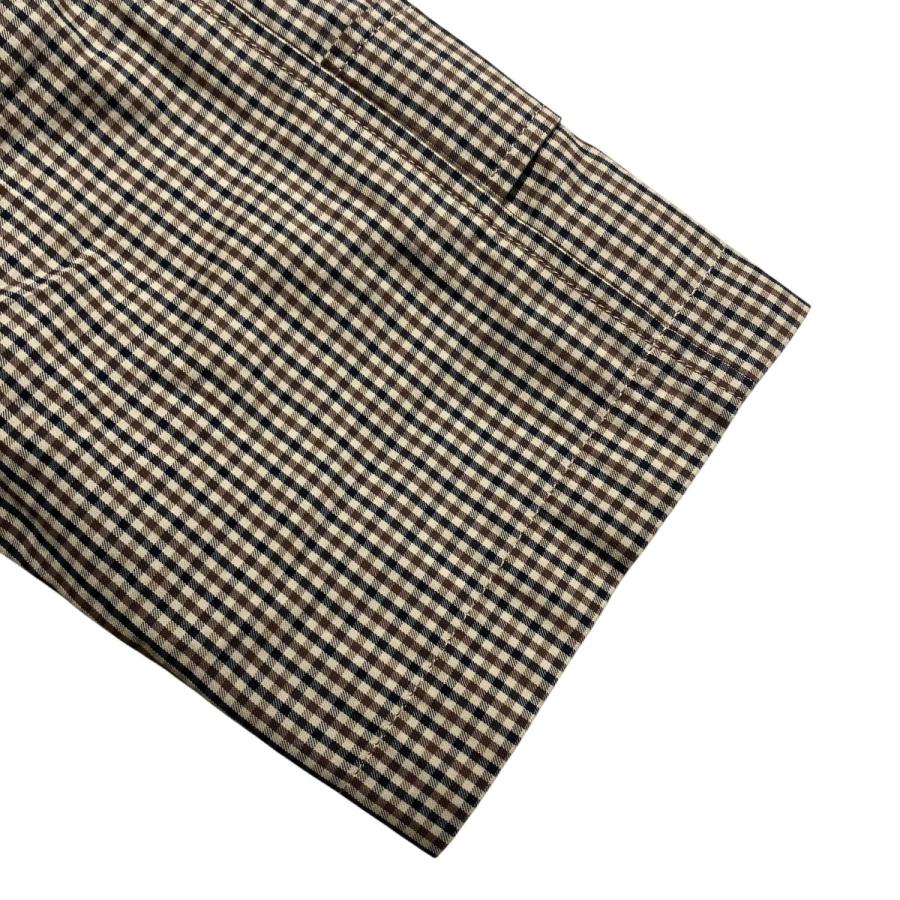 アクアスキュータム シルク混 ステンカラーコート 中綿ライナー クラブチェック Aquascutum（アクアスキュータム） Aquascutum FILEY CLASSIC クラブ