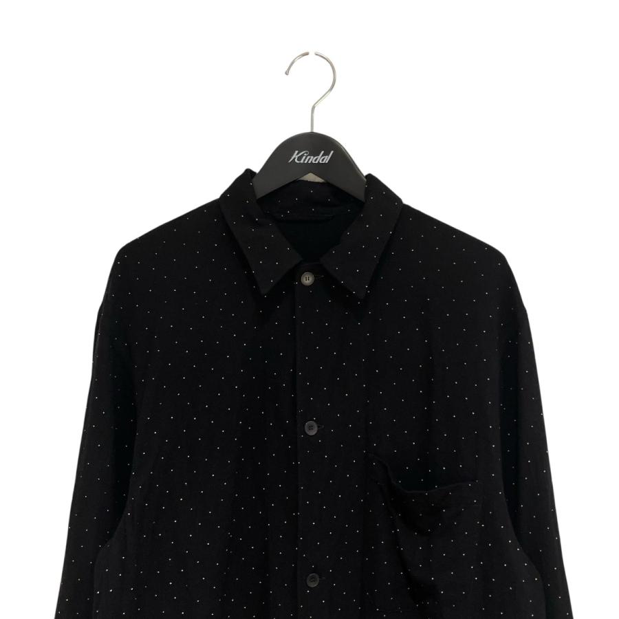 COMOLI（コモリ） シルクノイル ドット柄 シャツジャケット Z01-01029