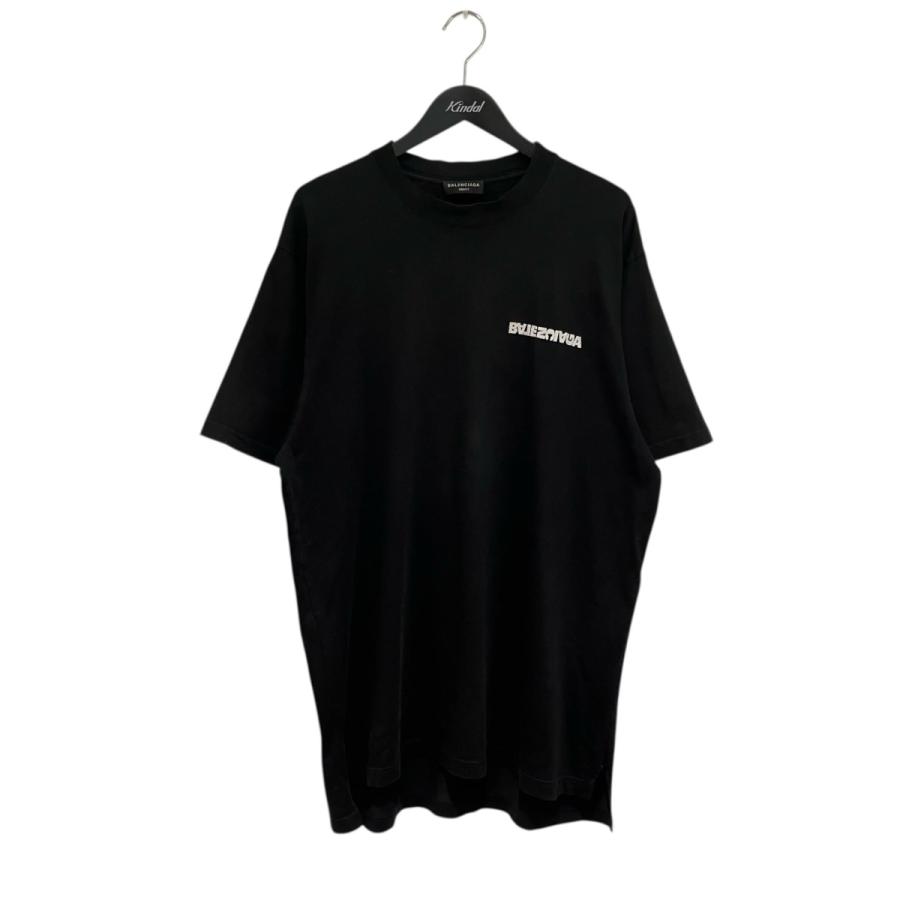 BALENCIAGA バレンシアガ Tシャツ ロゴ オーバーサイズ 【公式通販】