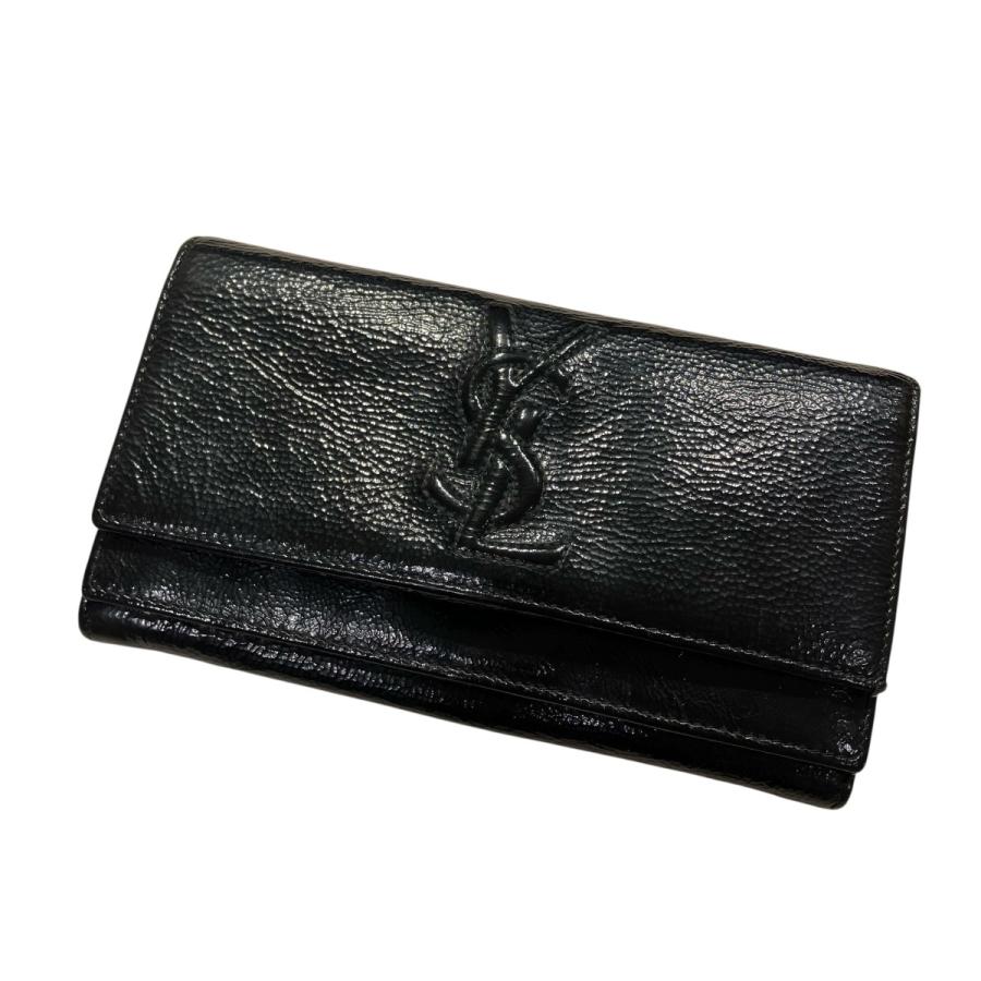 Yves Saint Laurent（イヴ・サンローラン） 長財布 203202 ブラック 