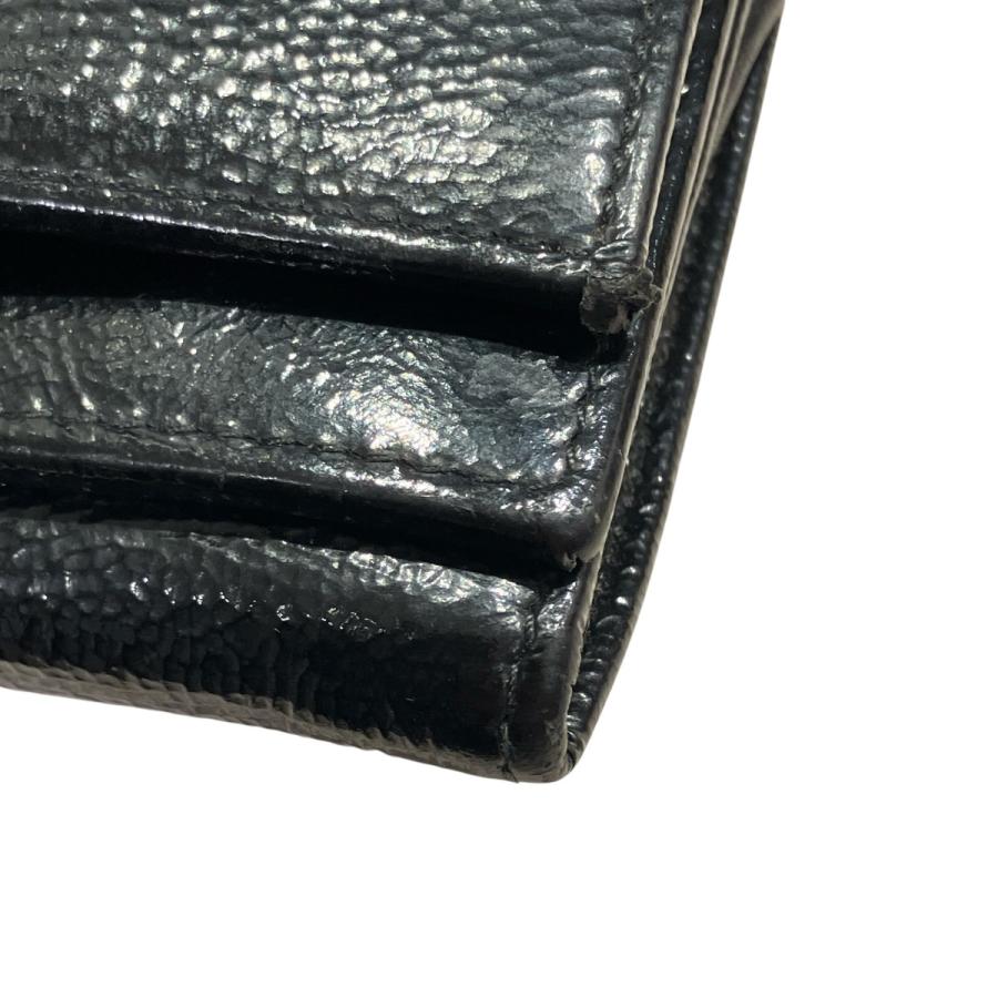 Yves Saint Laurent（イヴ・サンローラン） 長財布 203202 ブラック 