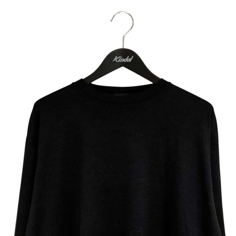 COMOLI（コモリ） サマーウール 長袖クルー 長袖Tシャツ Z01-05022