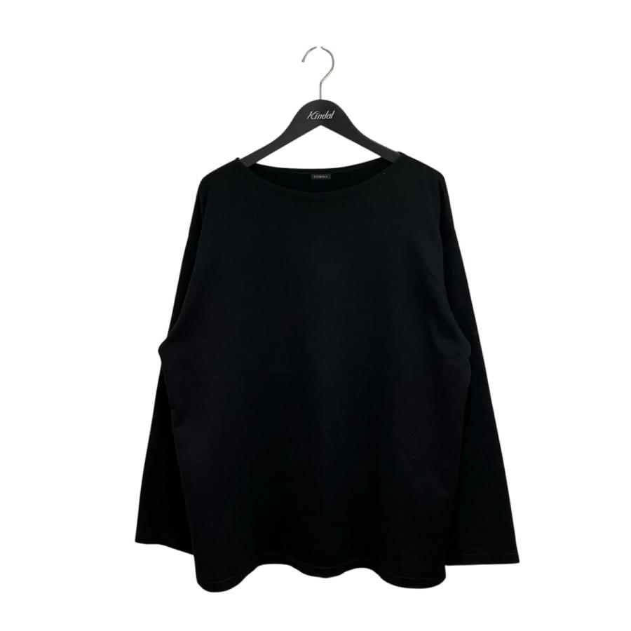 COMOLI（コモリ） COMOLI 25AW コットン ボートネック 長袖Tシャツ C03