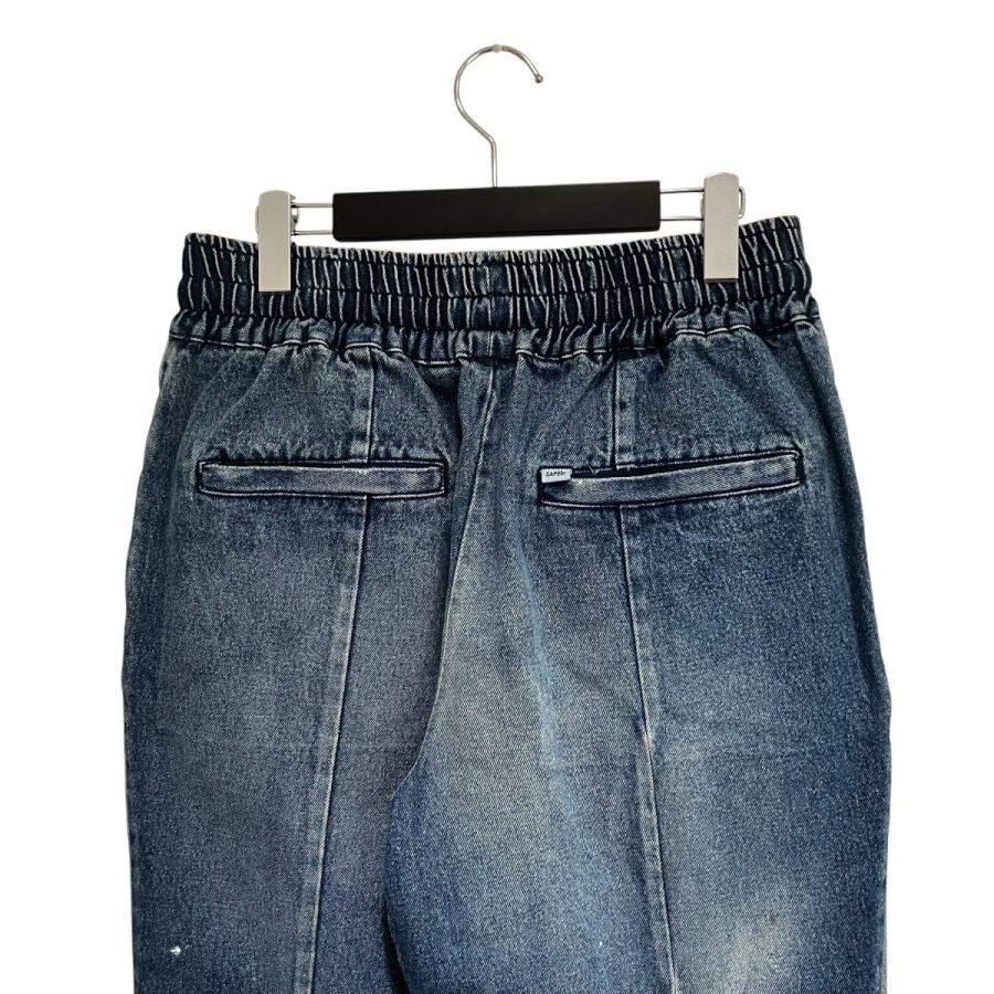 サプール SAPEur VINTAGE DENIM TRACK PANTS デニムパンツ インディゴ