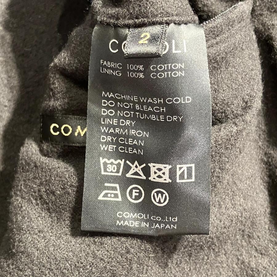 COMOLI（コモリ） COMOLI 26SS ブラックデニム ジップショート