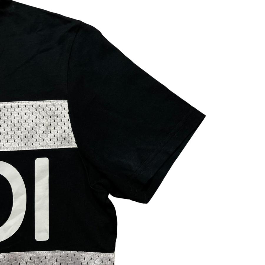 FENDI（フェンディ） ロゴメッシュ 半袖Tシャツ FAF532 AD3V ブラック