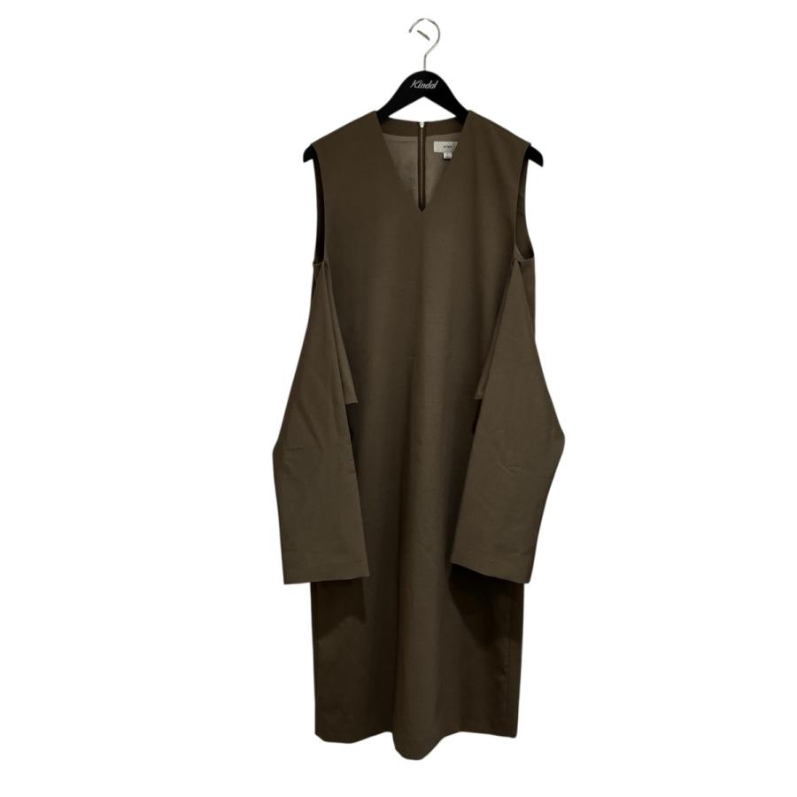 HYKE（ハイク） HYKE T W TIE-DETAIL DRESS ノースリーブワンピース