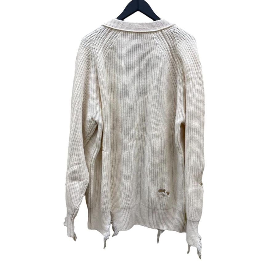 シュタイン stein MILLED DAMAGE KNIT CARDIGAN ダメージ加工