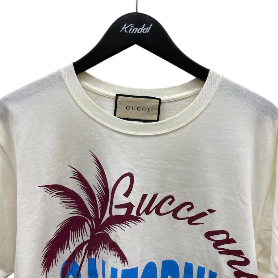 GUCCI グッチ 半袖Tシャツ 615044 ホワイト サイズ：XS : カインドオル  