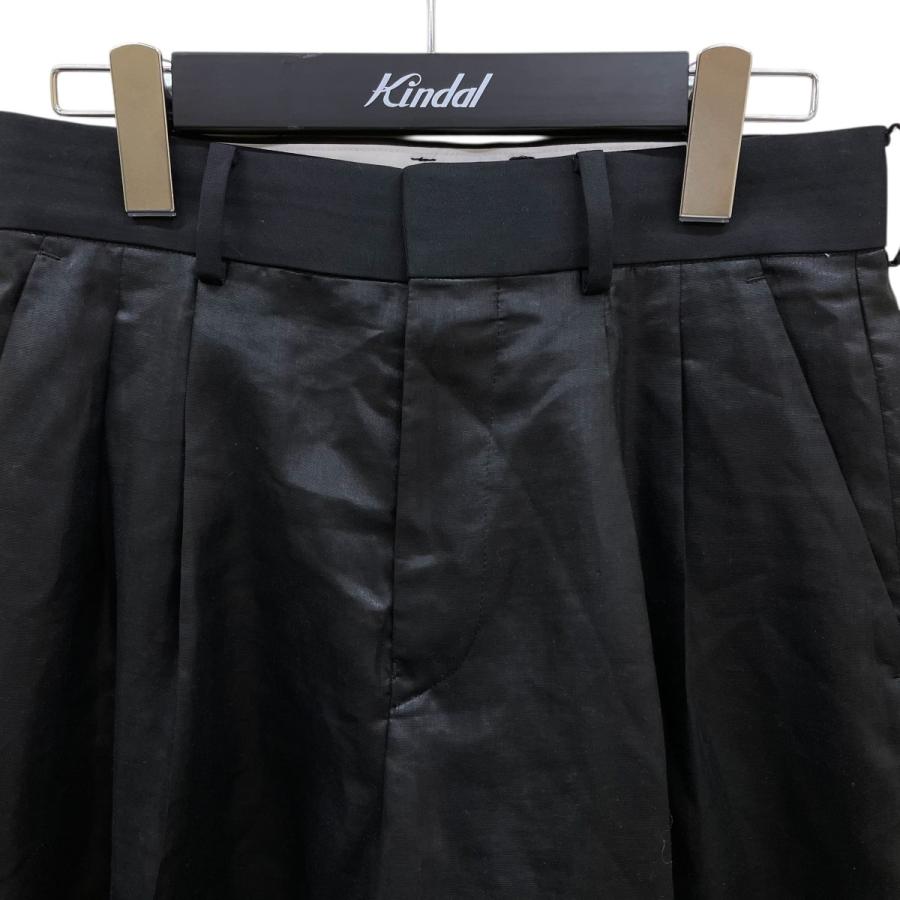 HYKE（ハイク） HYKE 25SS VIYELLA WIDE LEG PANTS スラックス 13325  