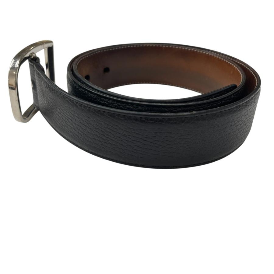 【新品未使用】GUCCI 449716 ベルト グッチベルト GUCCI グッチ ベルト メンズ ブランド シマ レザー ブラック