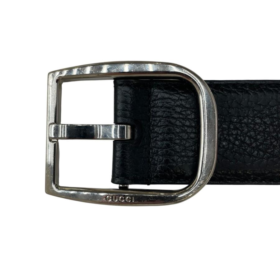 GUCCI グッチ レザーベルト 449716 ブラック : カインドオル