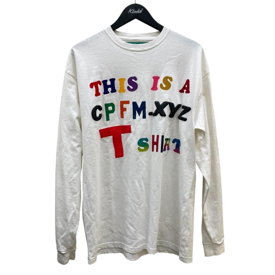 HUMAN MADE ホワイト カットソー HUMAN MADE（ヒューマンメード） 【値下げ】HUMAN MADE THIS IS A CPFM
