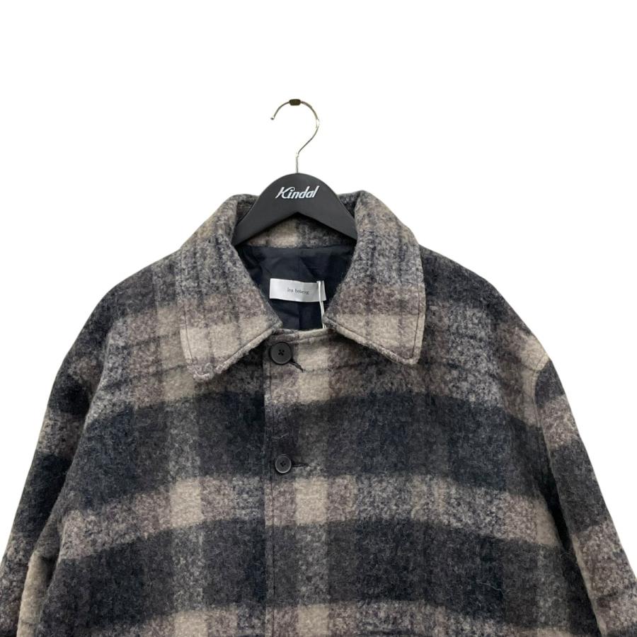 値下げ】lea boberg PC COAT ステンカラーコート グレー サイズ：3