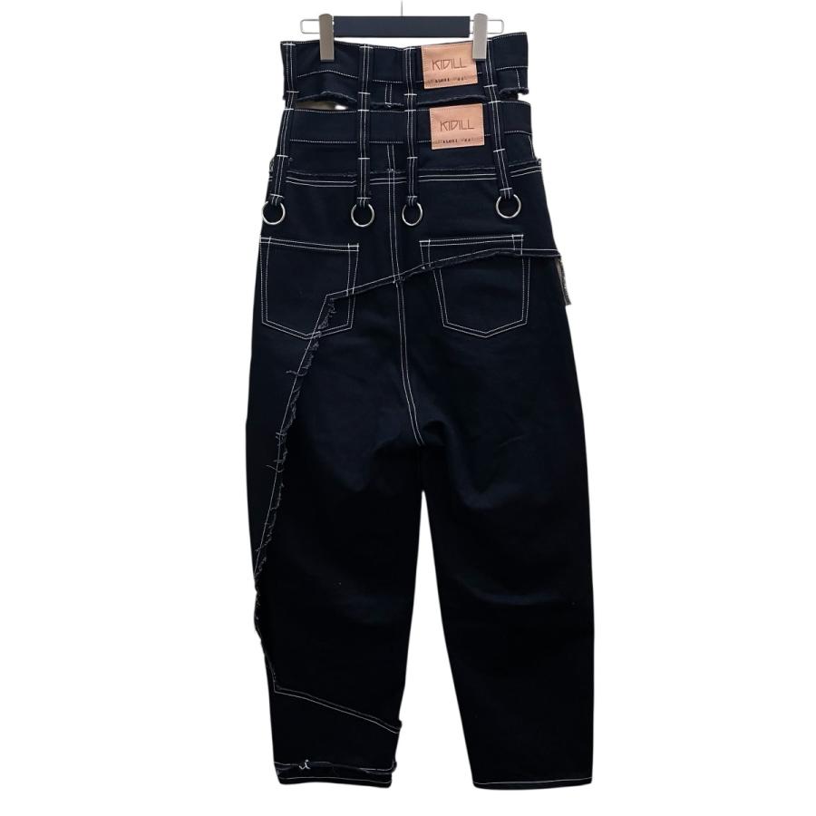 パンツ KIDILL 46 KIDILL（キディル） 【値下げ】KIDILL オールインワンデニムパンツ