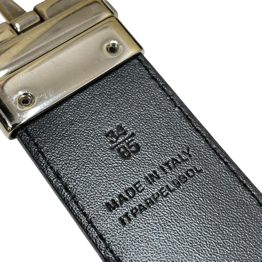 BURBERRY バーバリー リバーシブルベルト ブラック サイズ：34