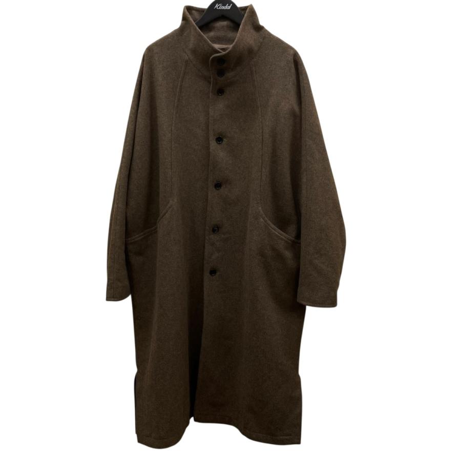 バージスブルック BASISBROEK ロングコート ブラウン サイズ：2