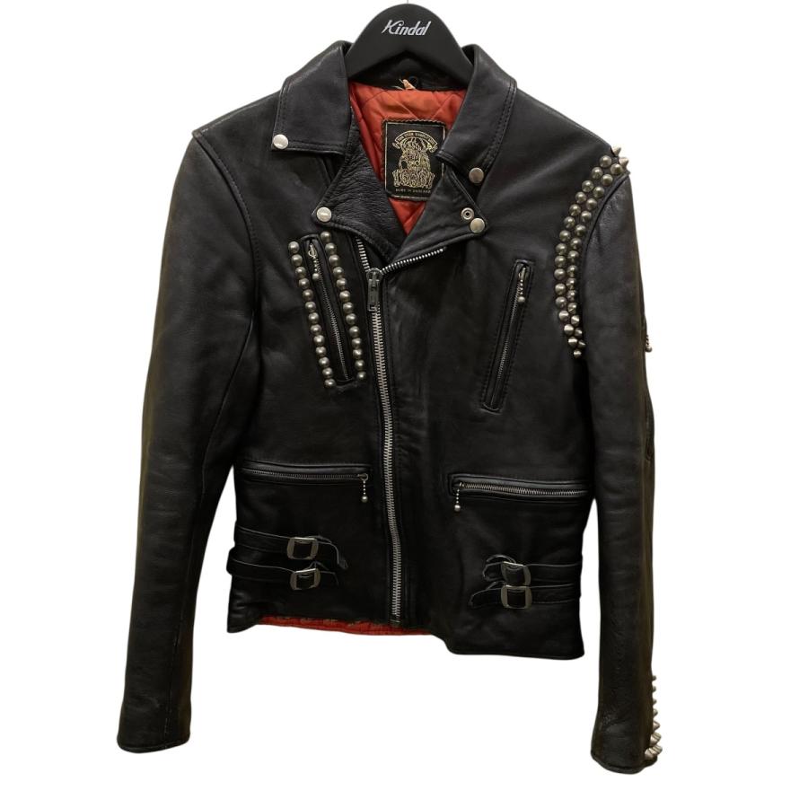 値下げ】666 LEATHER WEAR 90S 死神タグ ライダースジャケット