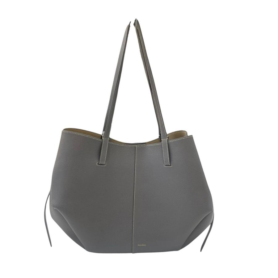 ポレーヌ POLENE Cyme トートバッグ ショルダーバッグ グレー