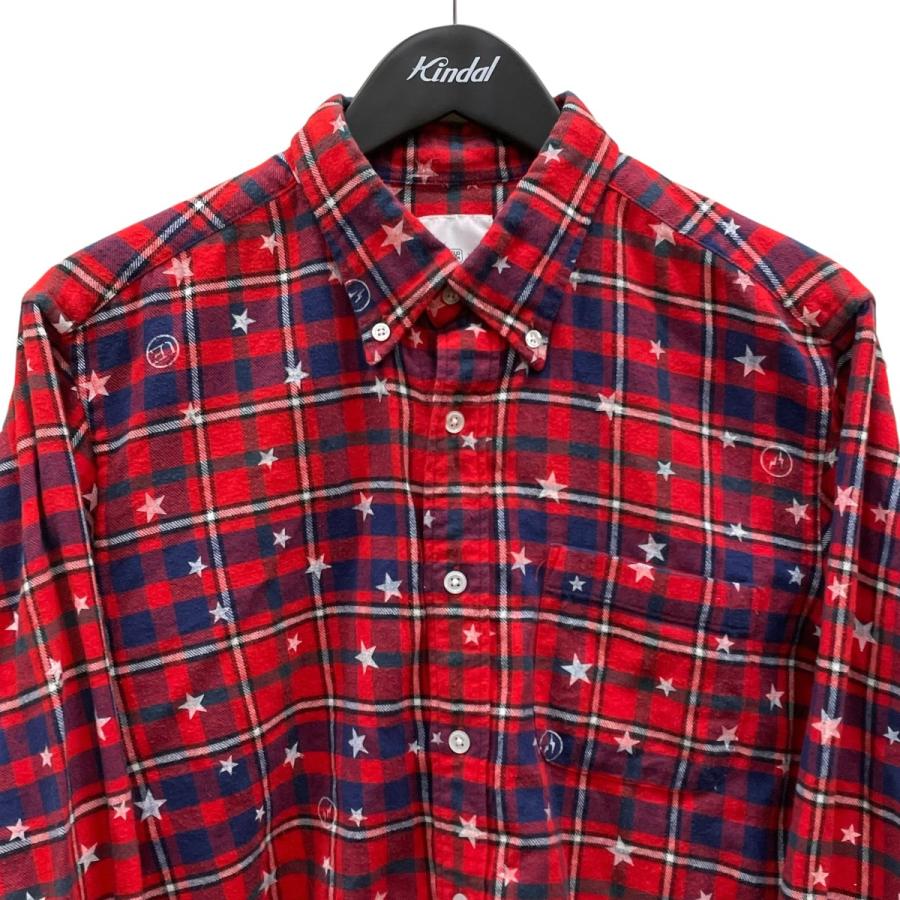 uniform experiment ユニフォームエクスペリメント 長袖ネルシャツ UE