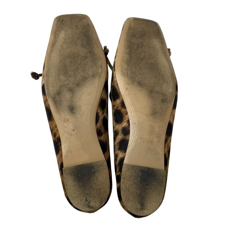 ピッピシック　PIPPICHIC ハートバレエシューズ24.5 PIPPICHIC ピッピシック Pippichic AMBER BALLET レオパード柄 バレエ