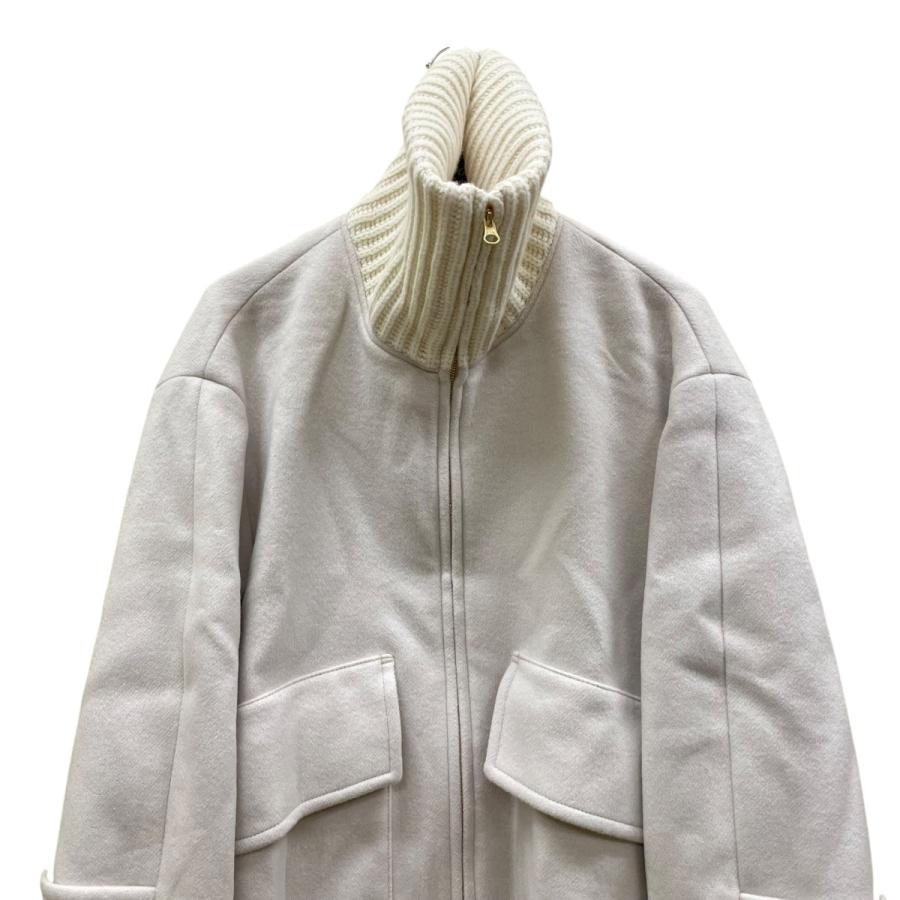 IENA（イエナ） ロイヤルジーロン ビーバー畦ニットカラーコート