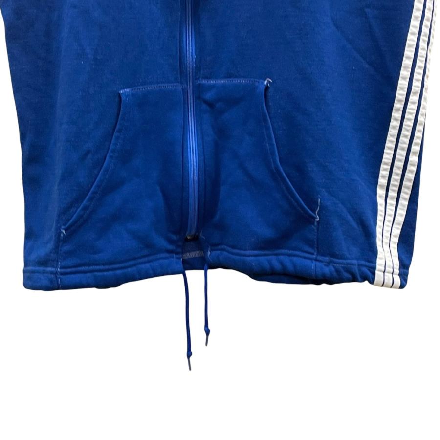 adidas（アディダス） adidas 80s ジップベスト ブルー サイズ：L