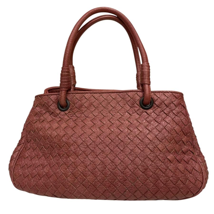 ボッテガヴェネタBOTTEGA VENETAレザーハンドバッグ イントレチャート BOTTEGA VENETA（ボッテガ・ヴェネタ） イントレチャート レザー