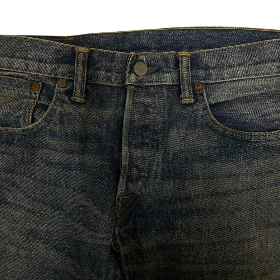 RRL ストレートレッグ デニム 29 サンタフェ ウォッシュ RRL ダブルアールエル BOOTS CUT REPAIRED Santa Fe DENIMを通販