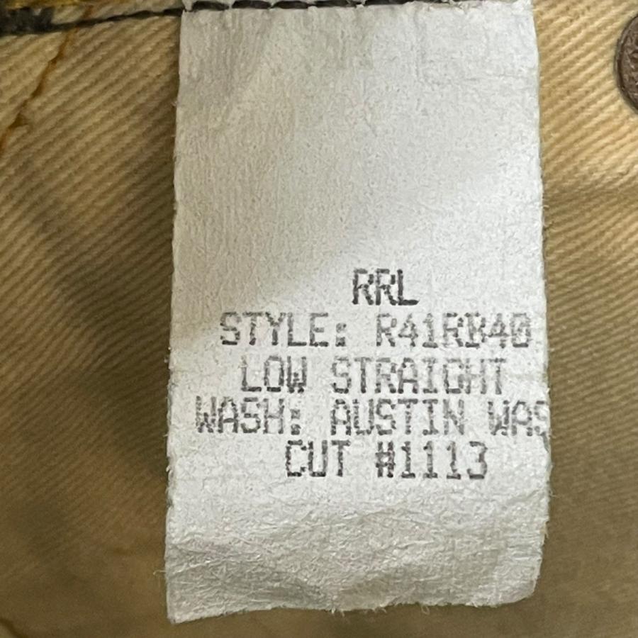 RRL Ralph Lauren（ダブルアールエル） 【値下げ】RRL LOW STRAIGHT