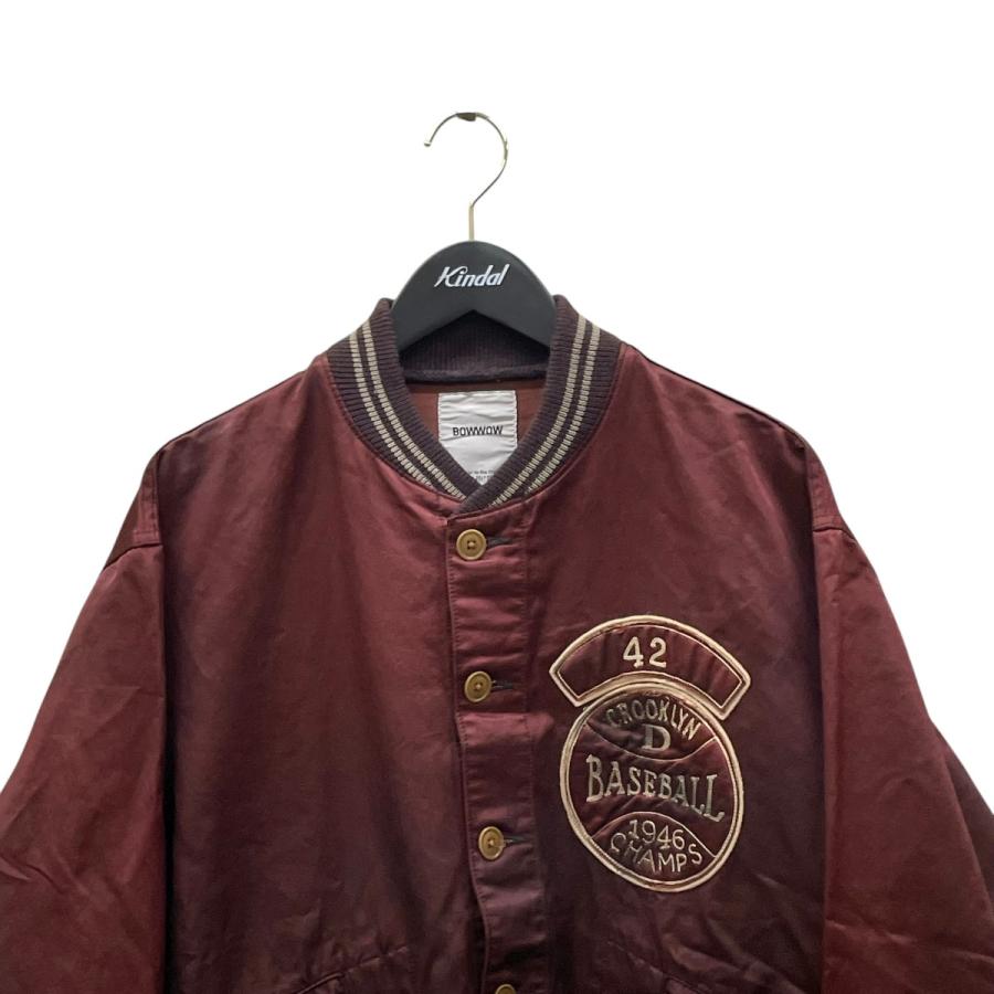 Bowwow（バウワウ） BOWWOW 25AW BASEBALL CHAMPION SATIN JACKET