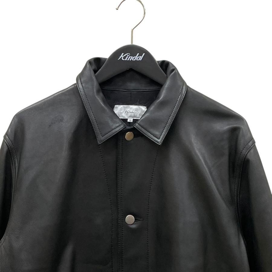 フォル FOLL 24AW firstclass lamb leather jacket レザージャケット