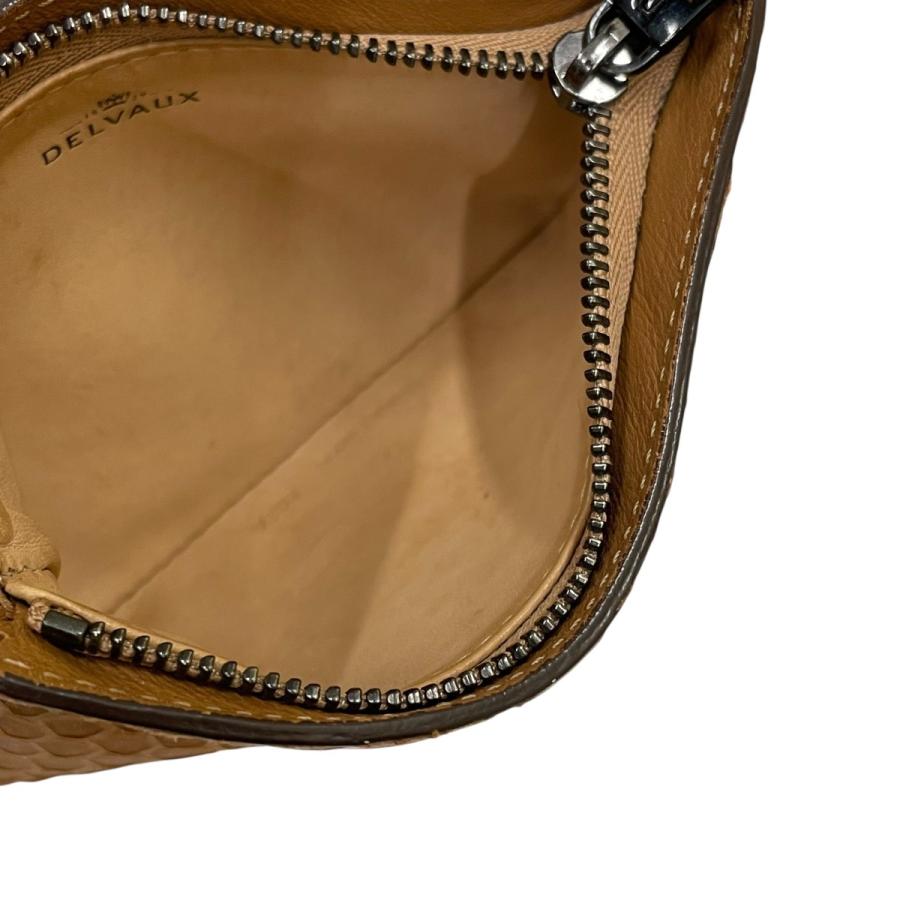 DELVAUX（デルヴォー） レザーコインケース ブラウン : カインドオル 