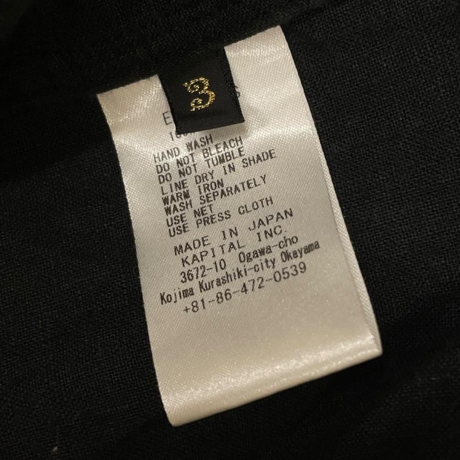 KAPITAL（キャピタル） KAPITAL Linen Clip Shirt 長袖シャツ EK
