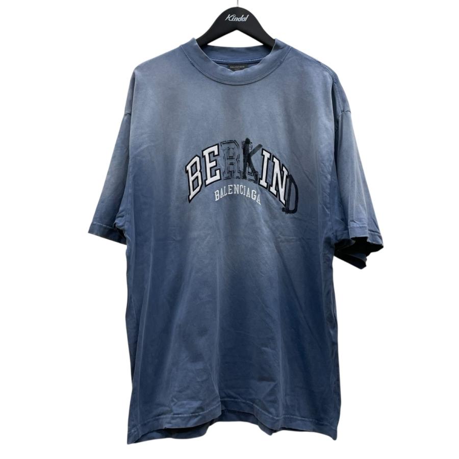 BALENCIAGA（バレンシアガ） BALENCIAGA BE KINDプリントダメージ加工T 