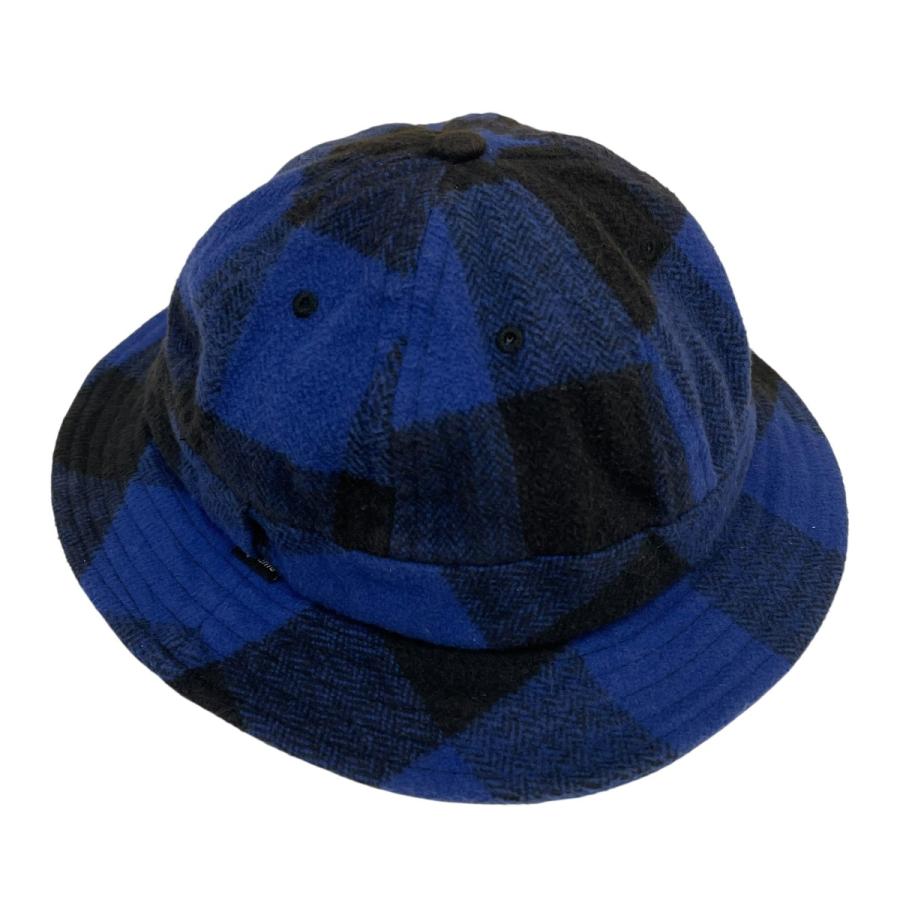 Supreme チェック柄 バケットハット Supreme（シュプリーム） チェック バケットハット ブルー×ブラック