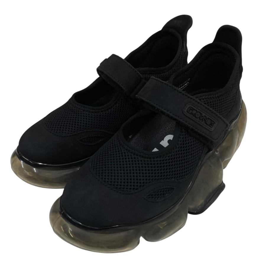 grounds（グラウンズ） grounds Mary Jane 厚底スニーカー ブラック