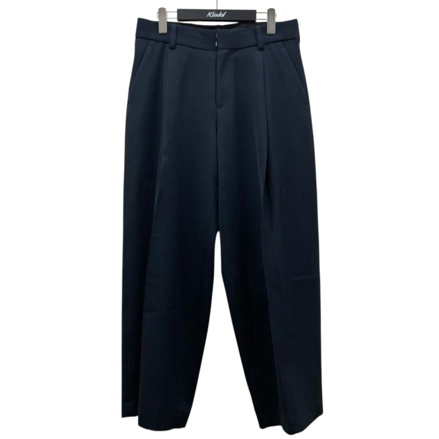 カラー／ビーコン kolor／BEACON スラックス 21WCM P10103 ネイビー