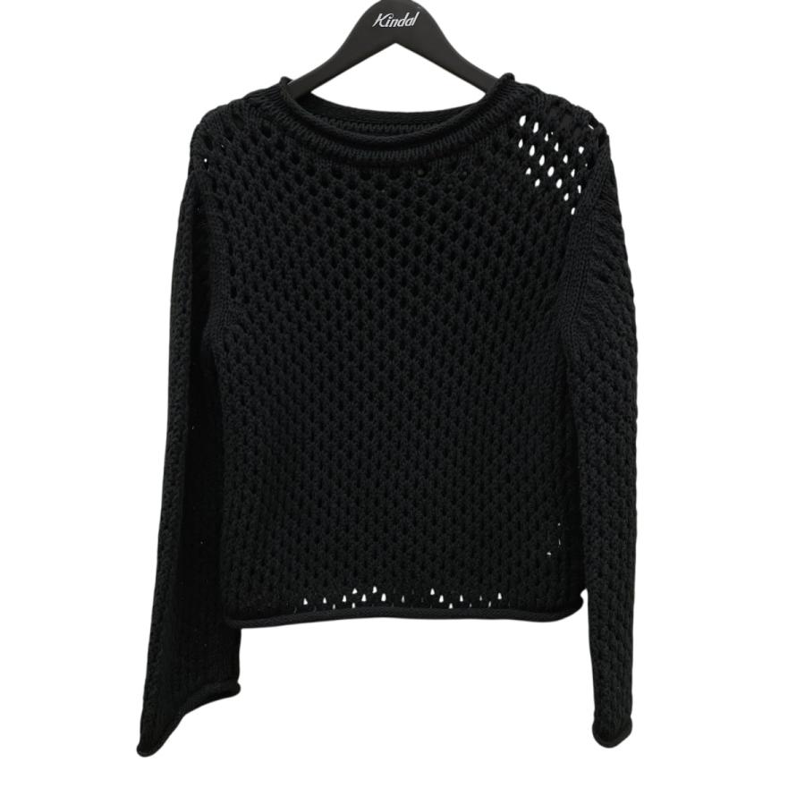 BATONER（バトナー） BATONER SUKASHI BOAT NECK 透かし編み