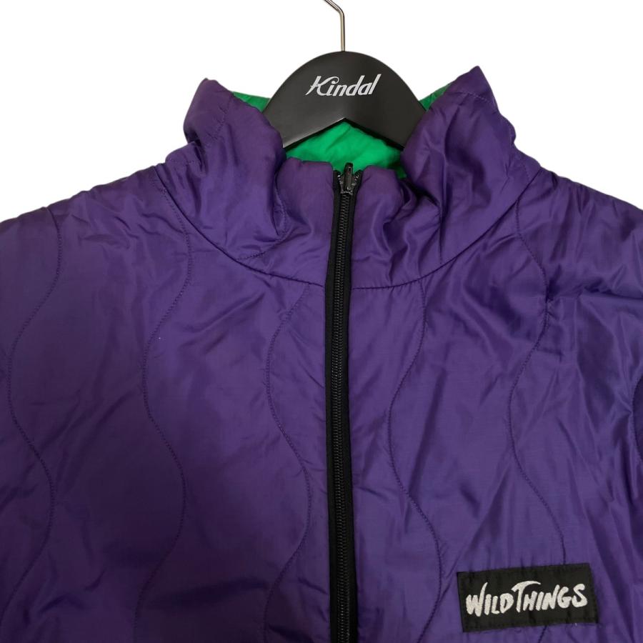 WILD THINGS L ダウンジャケット リバーシブル ワイルドシングス WILD THINGS（ワイルドシングス） リバーシブルジャケット REVERSIBLE