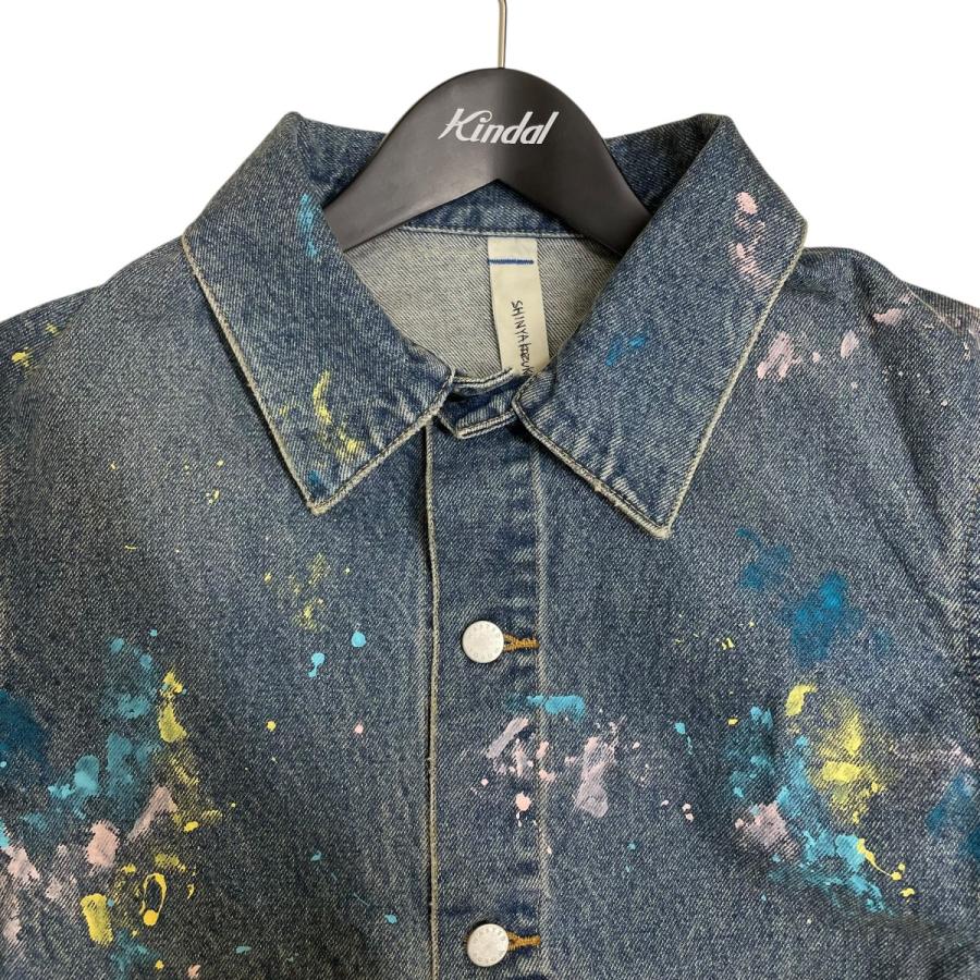 SHINYAKOZUKA（シンヤコヅカ） ペイント加工デニムジャケット